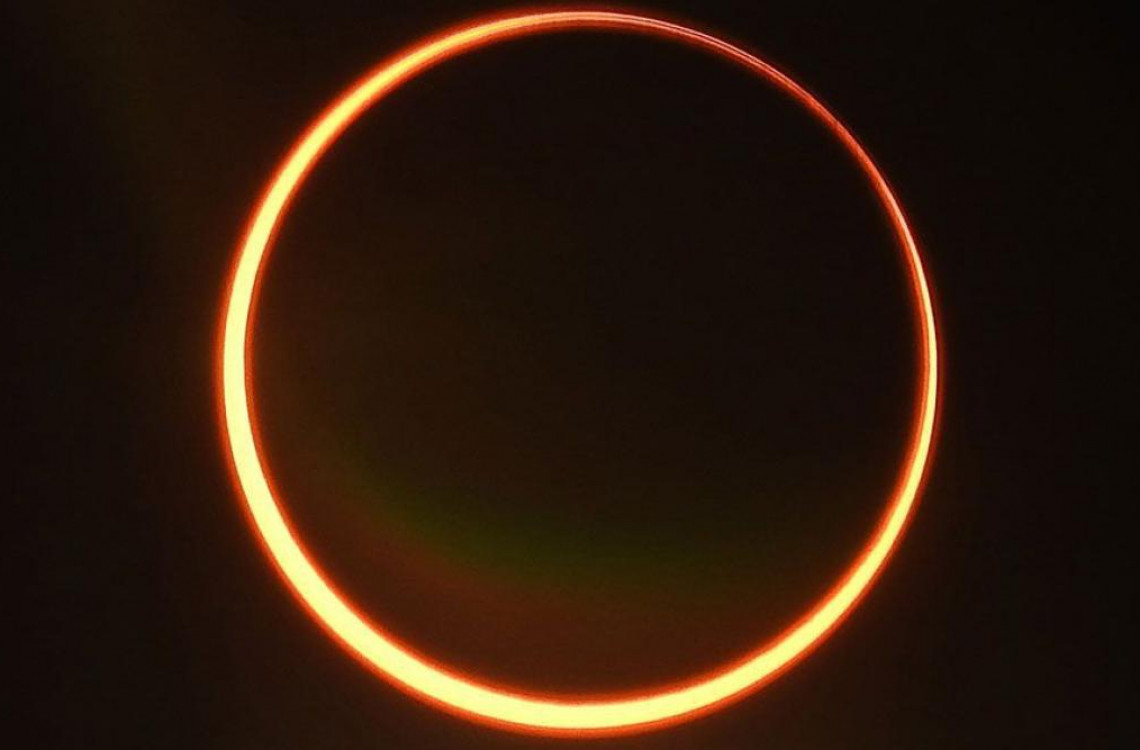 Annual Eclipse 
credit: NASA