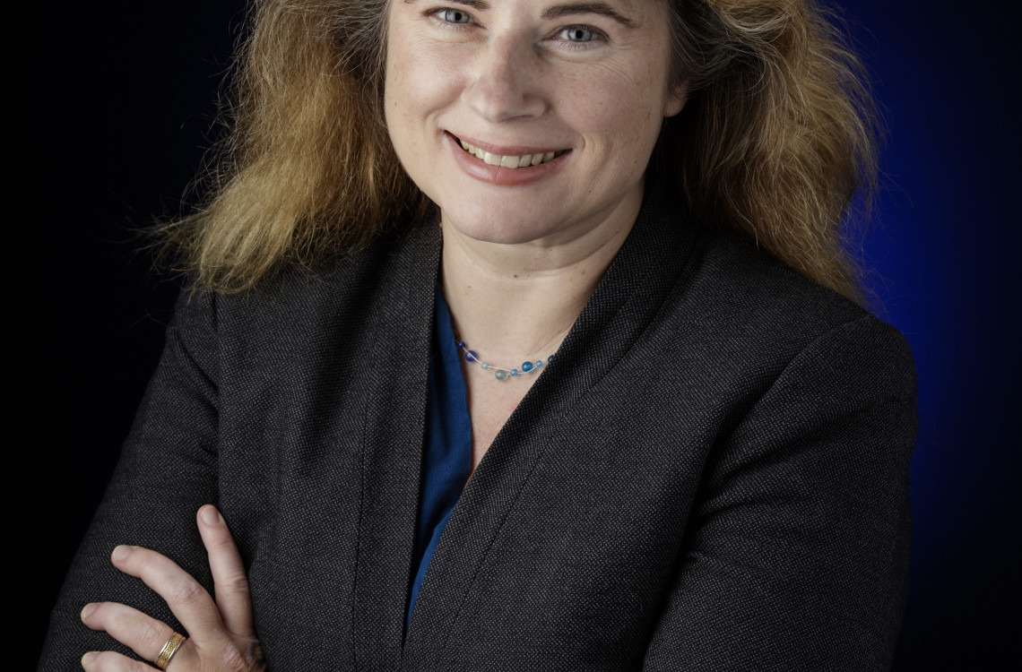 Official portrait of Michelle Thaller at NASA Headquarters in Washington, DC on Tuesday, Aug. 2, 2016.  Photo Credit: (NASA/Joel Kowsky)