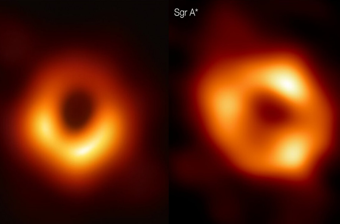 m87 black hole sgr a EHT